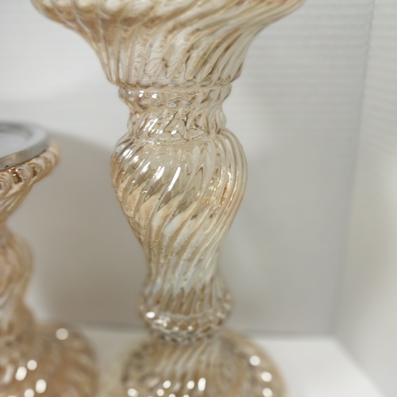 Glass Candle Holders - Picture 5 of 5